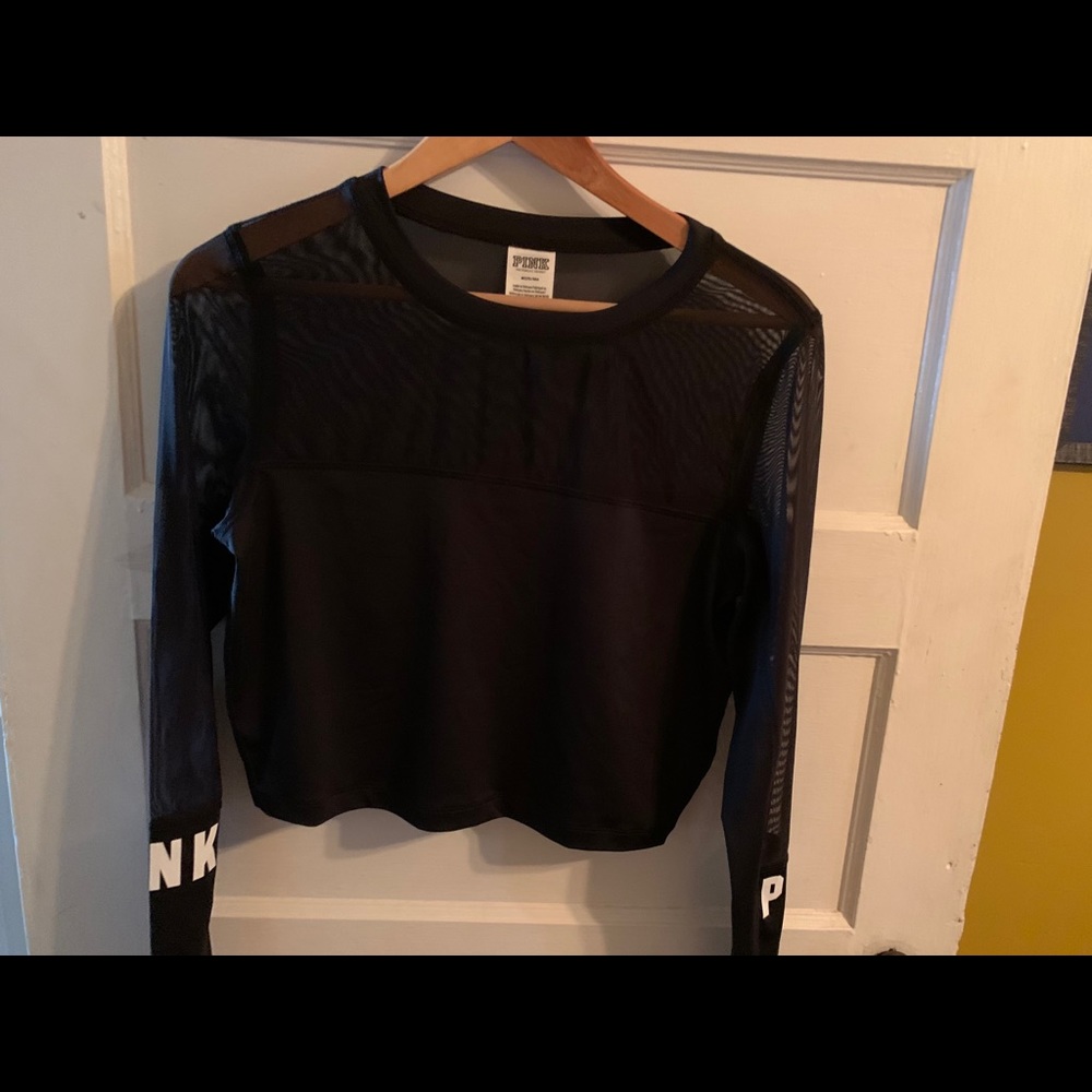 Pink cropped top💗💛